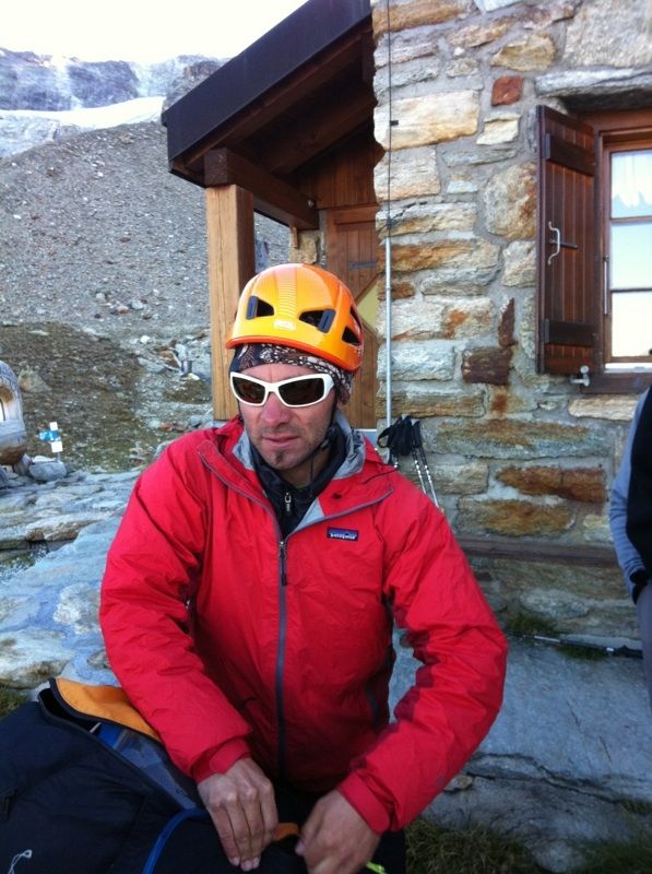 Départ de Guillaume depuis Arpitettaz