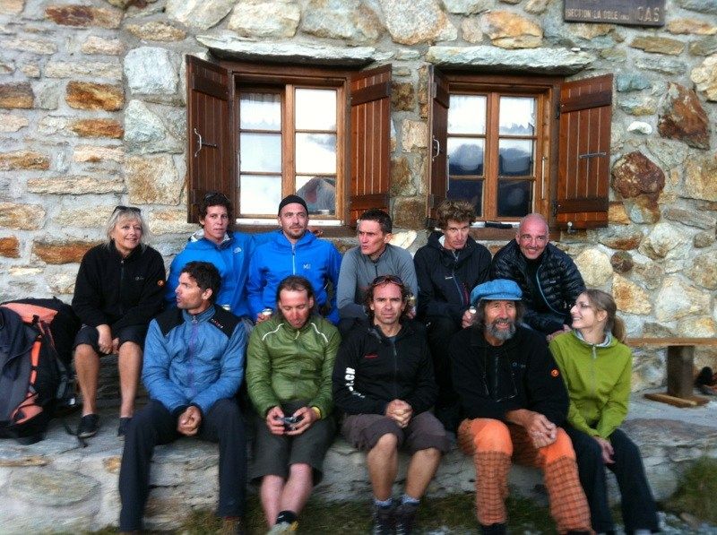 Soirée à la cabane Arpitettaz