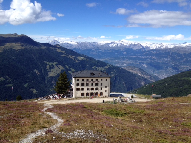 Laurent à l'hôtel Weisshorn